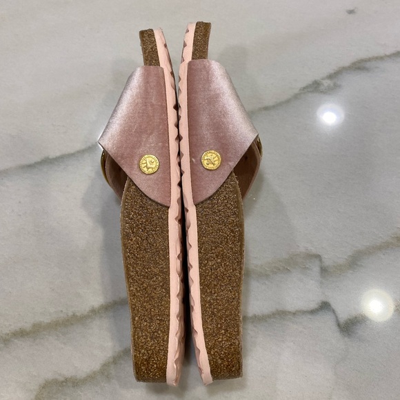 Birkenstock Madrid Big Buckle Sandals size 39 Pink Velvet - Picture 8 of 13